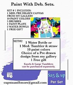 Paint & Sip set